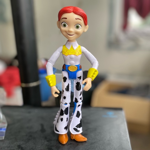 Toy Story JESSE Doll Hard Plastic Hair 8.5” Great Cond Disney Arms/Legs turn - Picture 1 of 7